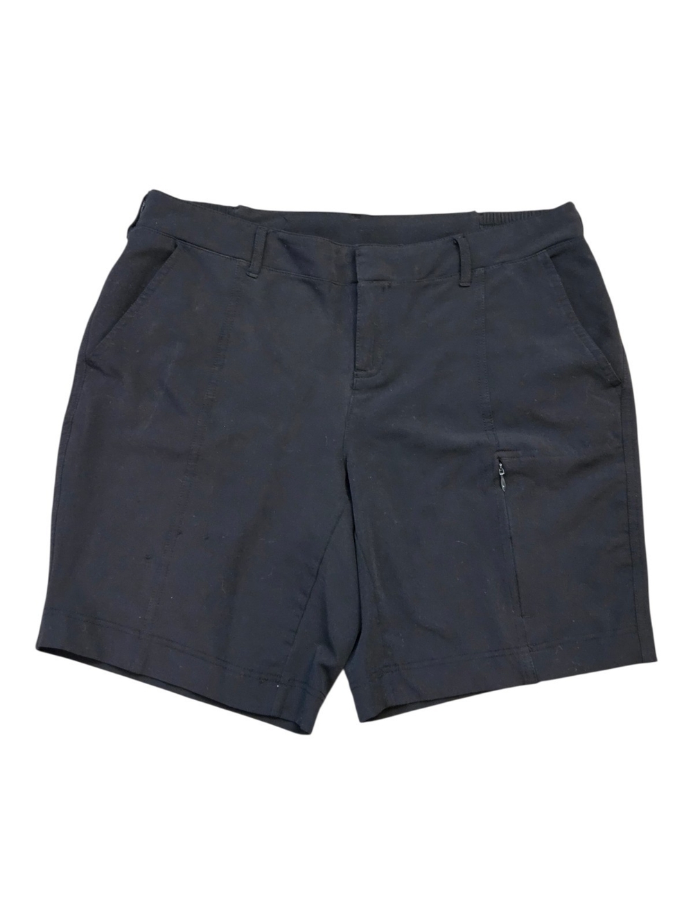 32 Degrees Cool Black Performance Stretch Ladies Cargo Shorts Active - Size M